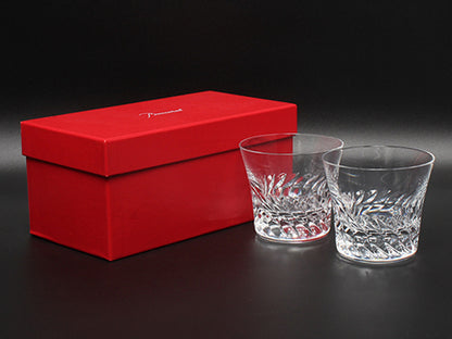 美品 Baccarat イヤータンブラー グラス 2点セット ペア 2016 グローリア バカラ