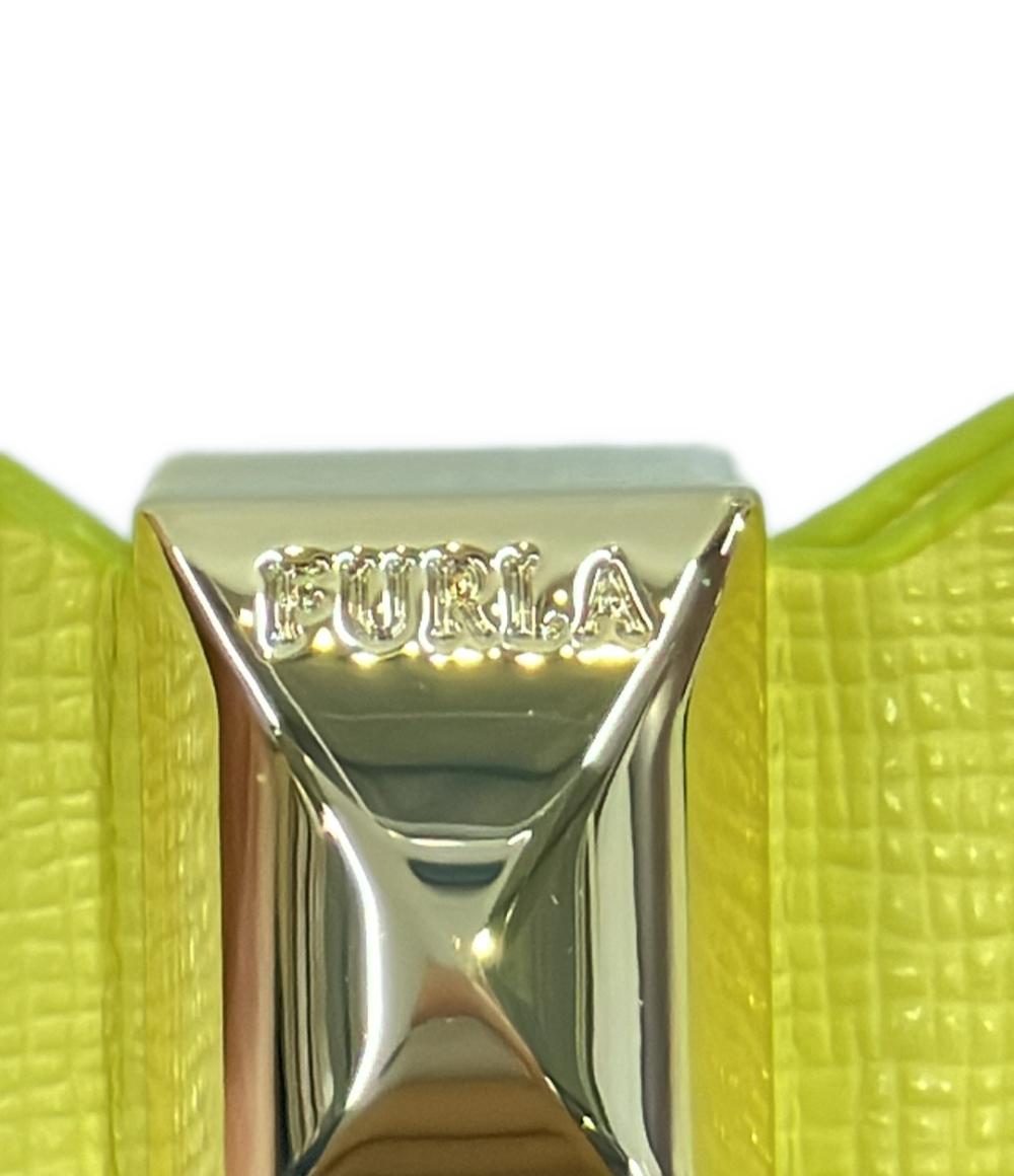 美品 フルラ バッグチャーム リボンモチーフ レディース Furla