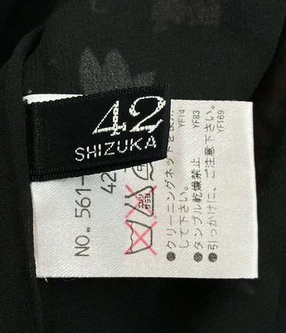 シヅカコムロ フレンチスリーブワンピース レディース SIZE 42 (L) 4298 SHIZUKA KOMURO