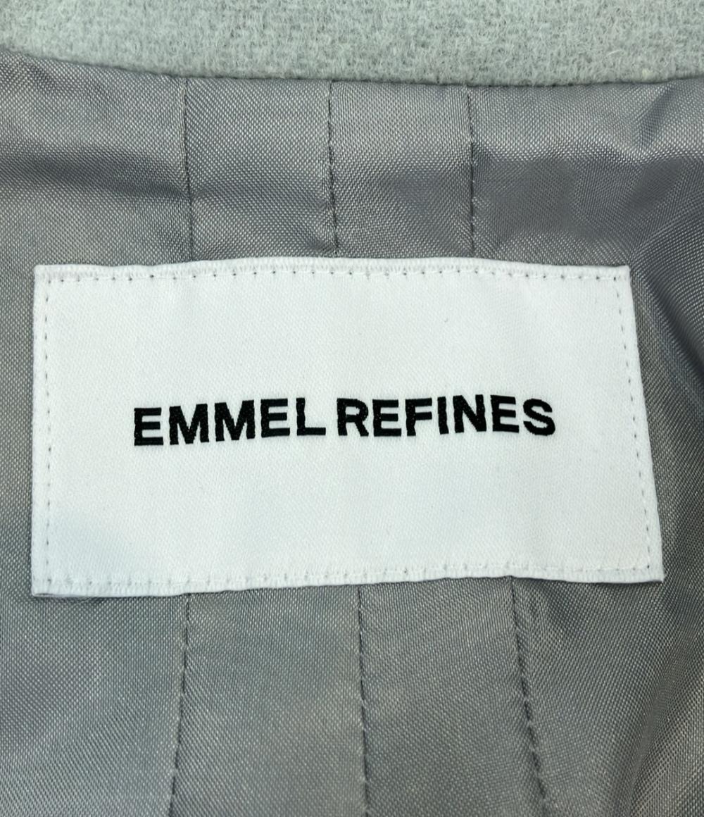 EMMEL REFINES ロングコート タグ付き ベルテッド フレア ロングCT 6625-126-1185 レディース SIZE M