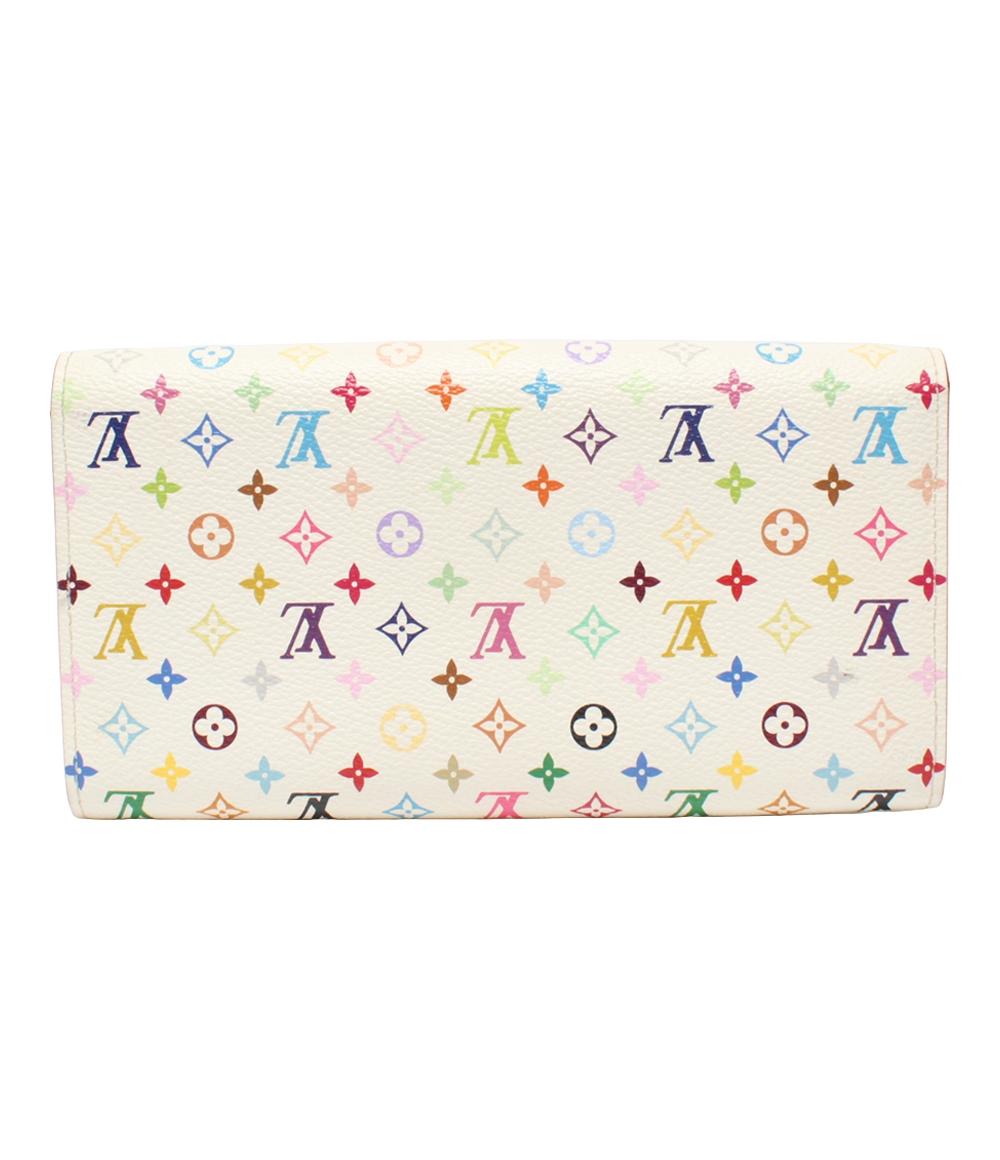 Louis Vuitton 長財布 マルチカラー ポシェット ポルトモネクレディ M60004 レディース メンズ ルイヴィトン