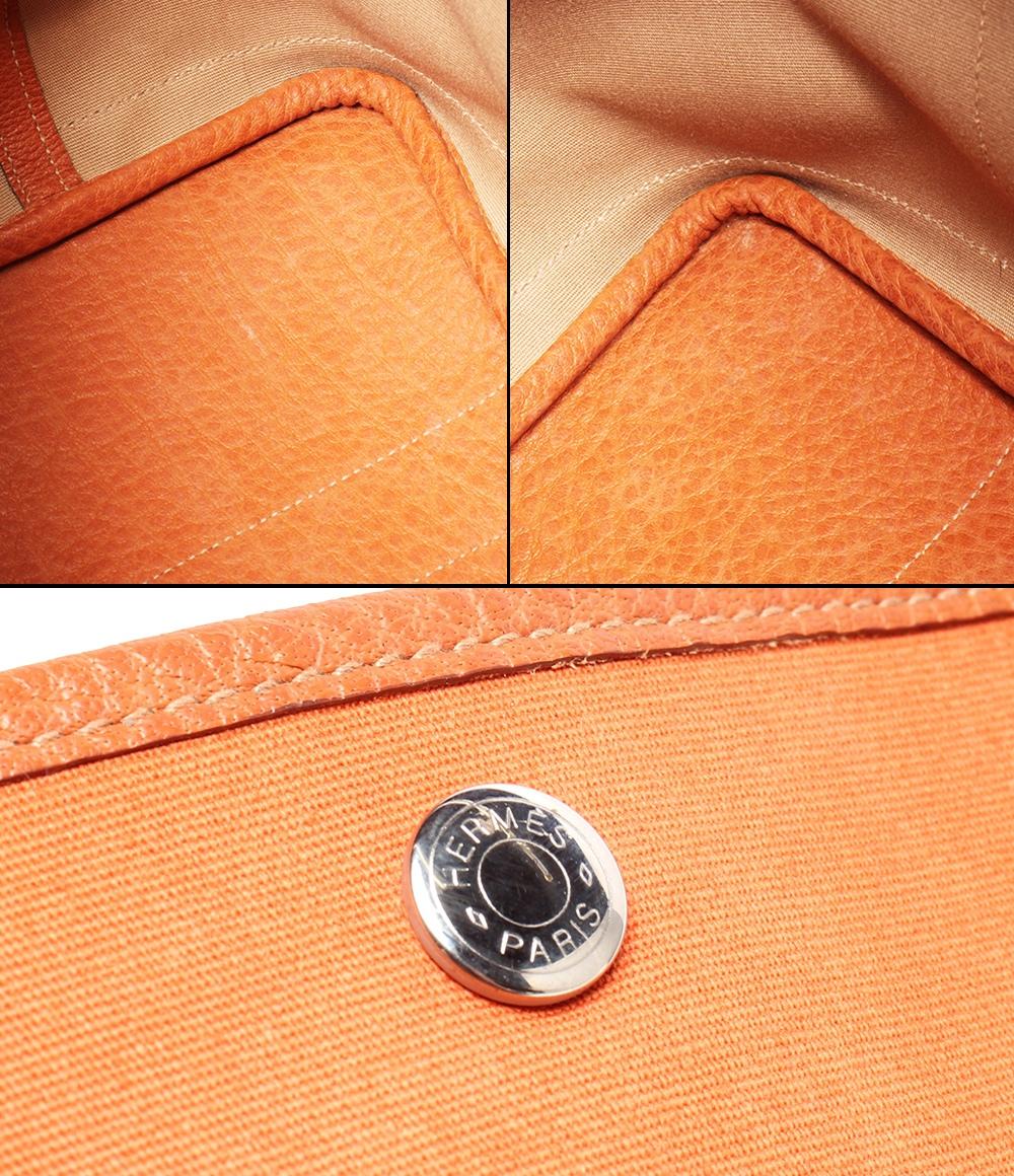 HERMES トートバッグ □I刻印 シルバー金具 ガーデンパーティPM レディース エルメス