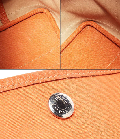 HERMES トートバッグ □I刻印 シルバー金具 ガーデンパーティPM レディース エルメス