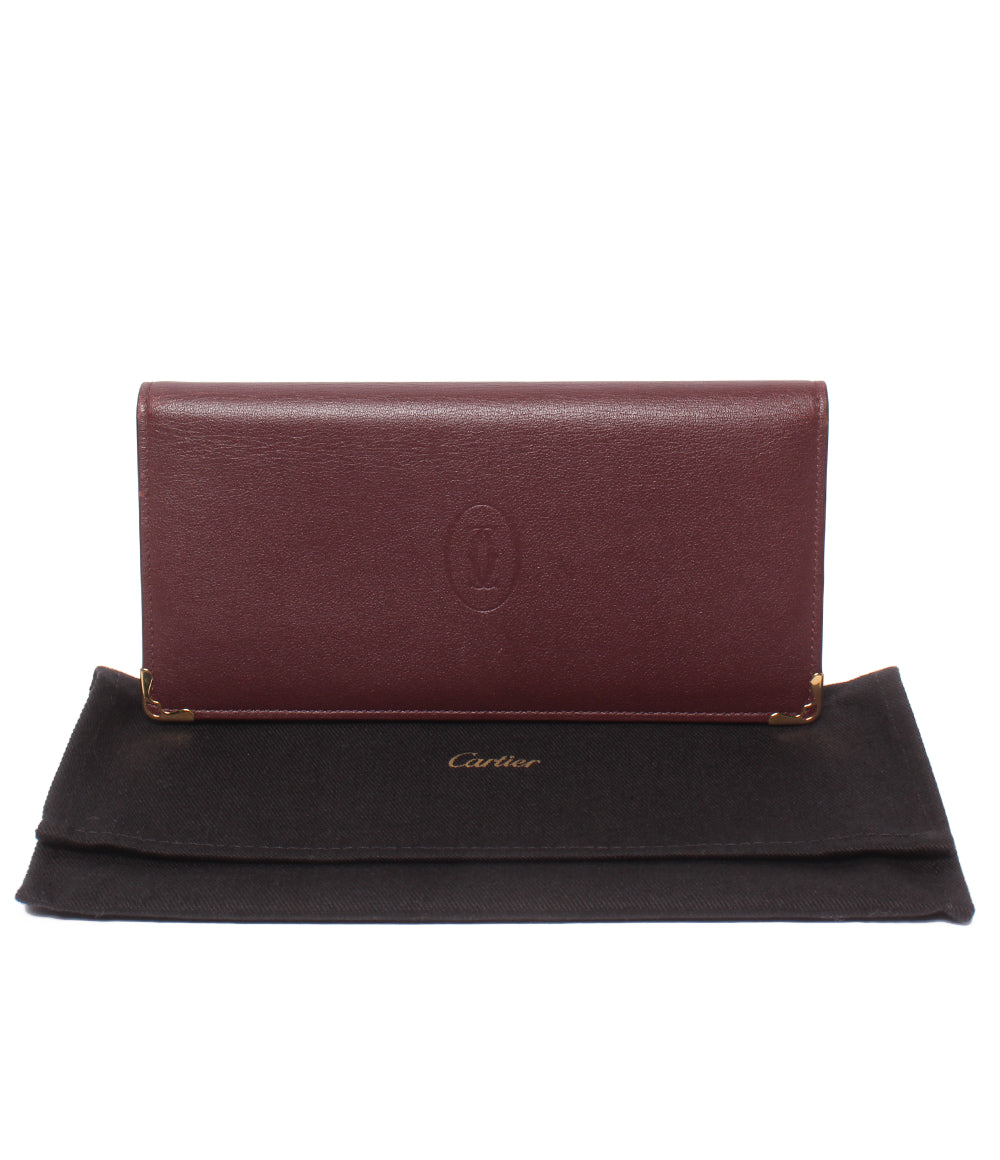 Cartier 長財布 マスト ドゥ カルティエ レディース メンズ カルティエ