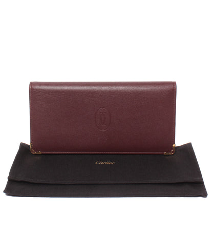 Cartier 長財布 マスト ドゥ カルティエ レディース メンズ カルティエ