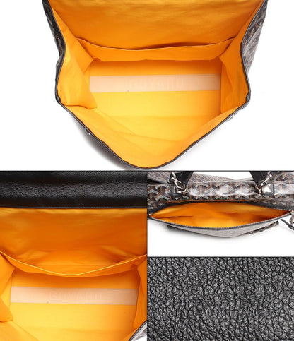 ゴヤール バックパック リュック シルバー金具 サン レジェ ゴヤールディンキャンバス GOYARD