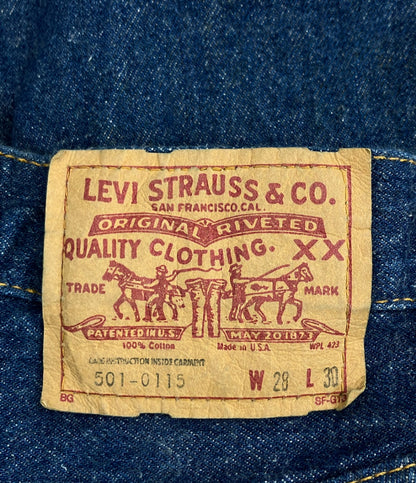 美品 Levi's 501 デニムパンツ デッドストック メンズ SIZE W28 L30 リーバイス