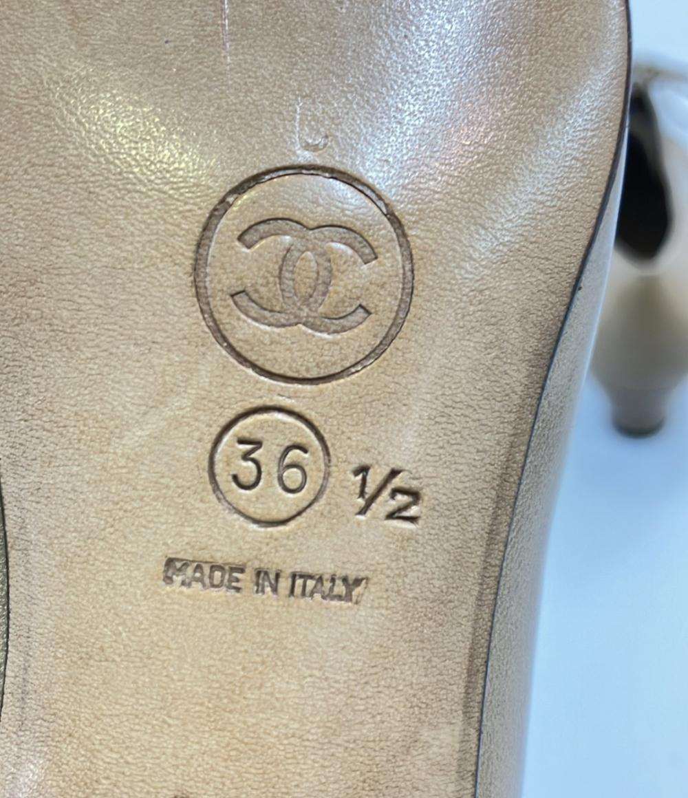 CHANEL ローファー バイカラー レディース SIZE 36 1/2 (23.5cm) シャネル