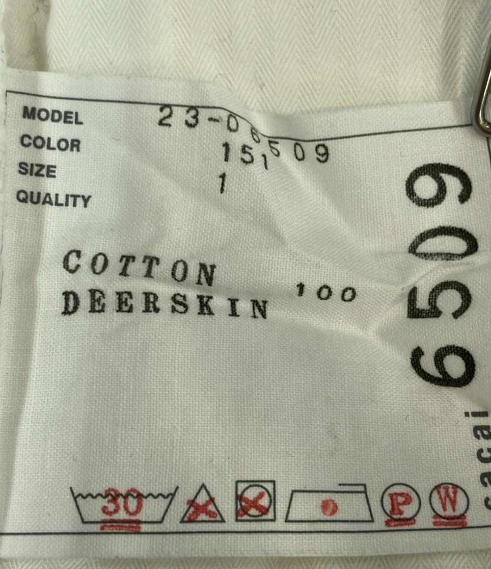 サカイ ブーツカットデニムパンツ 2023SS 23-06509 レディース SIZE 2 (M) Sacai