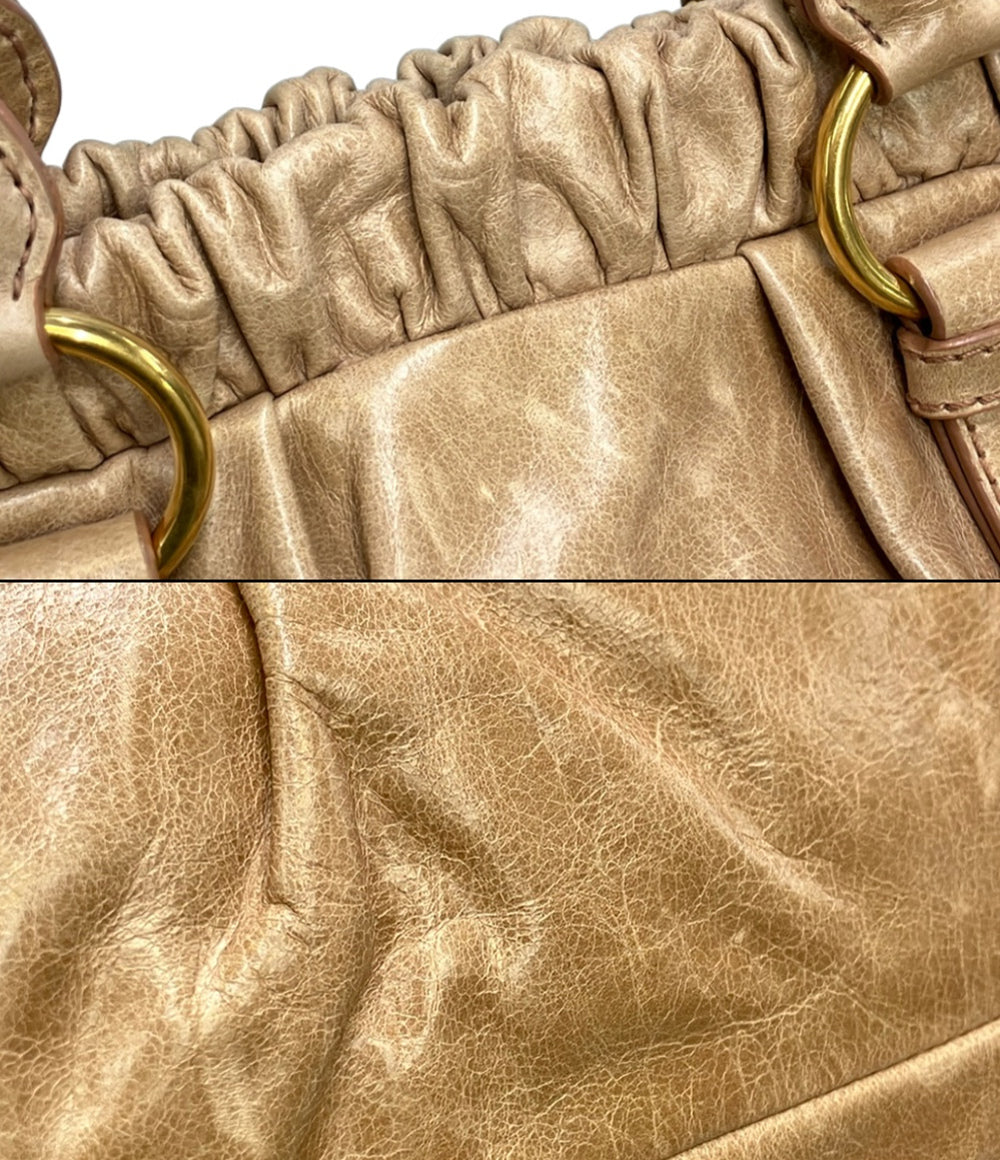 Miu Miu 2way ハンドバッグ ショルダーバッグ 斜め掛け レディース ミュウ ミュウ