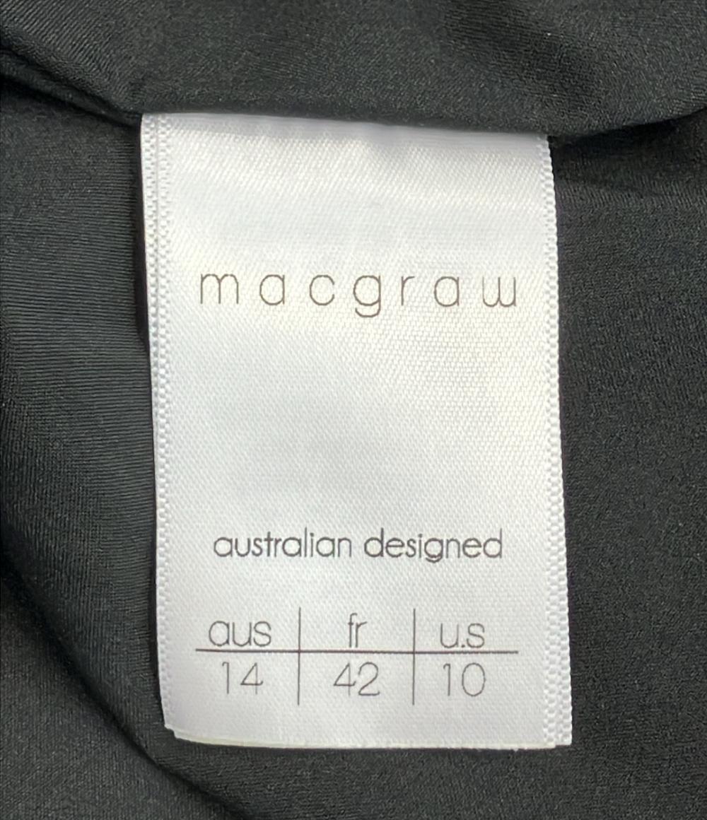 美品 マックグロー シアーチュールドレス ワンピース スパンコール レディース SIZE 10 (L) macgraw