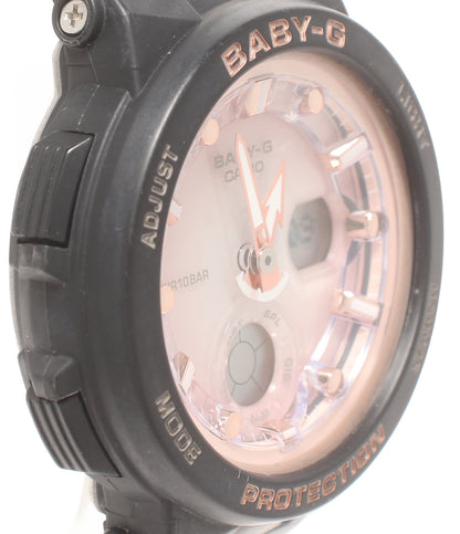 美品 CASIO 腕時計 ビーチトラベラー Baby-G クオーツ ピンク BGA-250 レディース メンズ カシオ