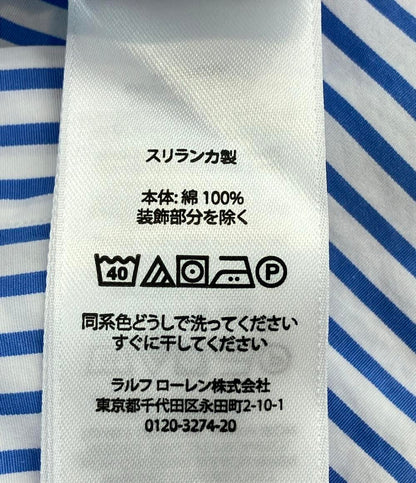 美品 ポロ・ラルフローレン ストライプシャツワンピース レディース SIZE 0 (XS) POLO RALPH LAUREN