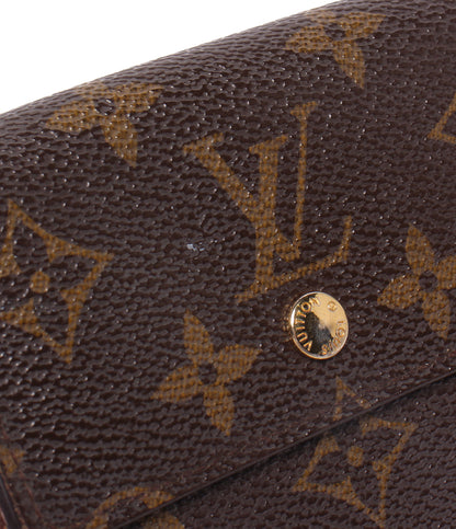 LOUIS VUITTON 三つ折り財布 Wホック ポルトフォイユ エリーズ モノグラム M61654 レディース メンズ ルイ・ヴィトン