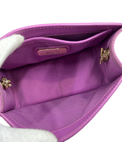 美品 FURLA ショルダーバッグ 斜め掛け チェーン レディース フルラ