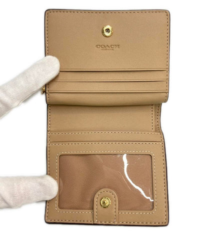美品 コーチ 二つ折り財布 CR797 レディース COACH