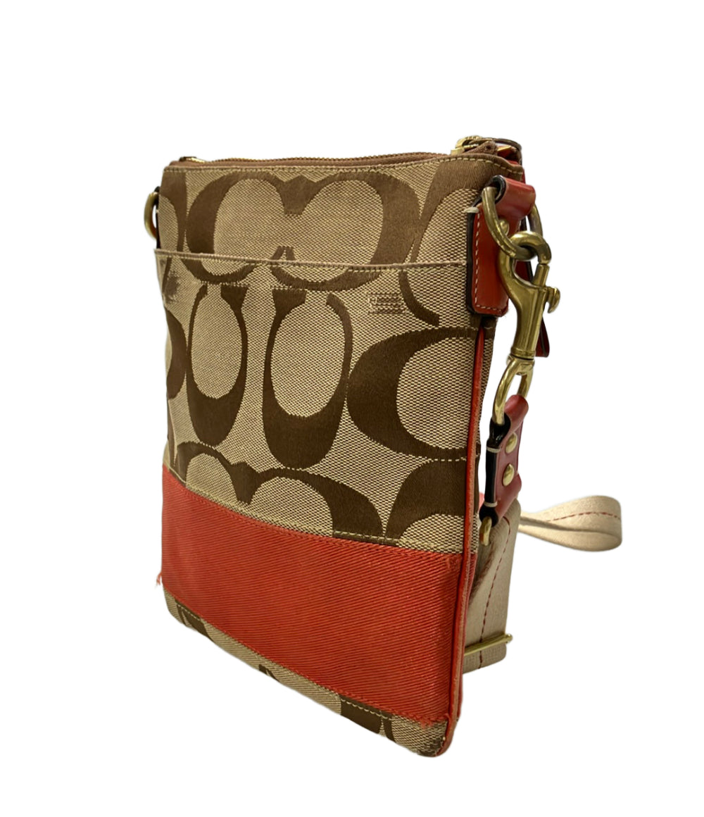 COACH ショルダーバッグ 斜め掛け シグネチャー 40758 レディース コーチ