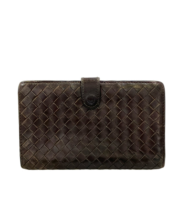 BOTTEGA VENETA 長財布 二つ折り イントレチャート メンズ レディース ボッテガ・ヴェネタ