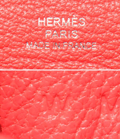 HERMES コインケース W刻印 シルバー金具 バスティア レディース エルメス