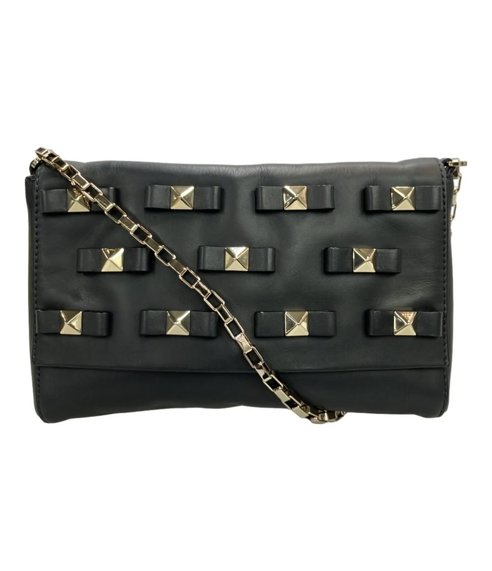 ケイトスペード ショルダーバッグ 肩掛け レザー チェーン スタッズ PXRU4092 レディース Kate Spade