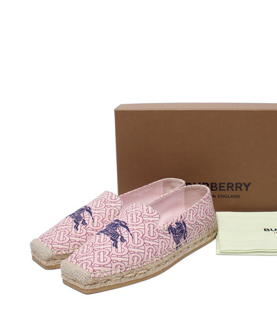 美品 BURBERRY エスパドリーユ レディース SIZE 35 1/2 バーバリー