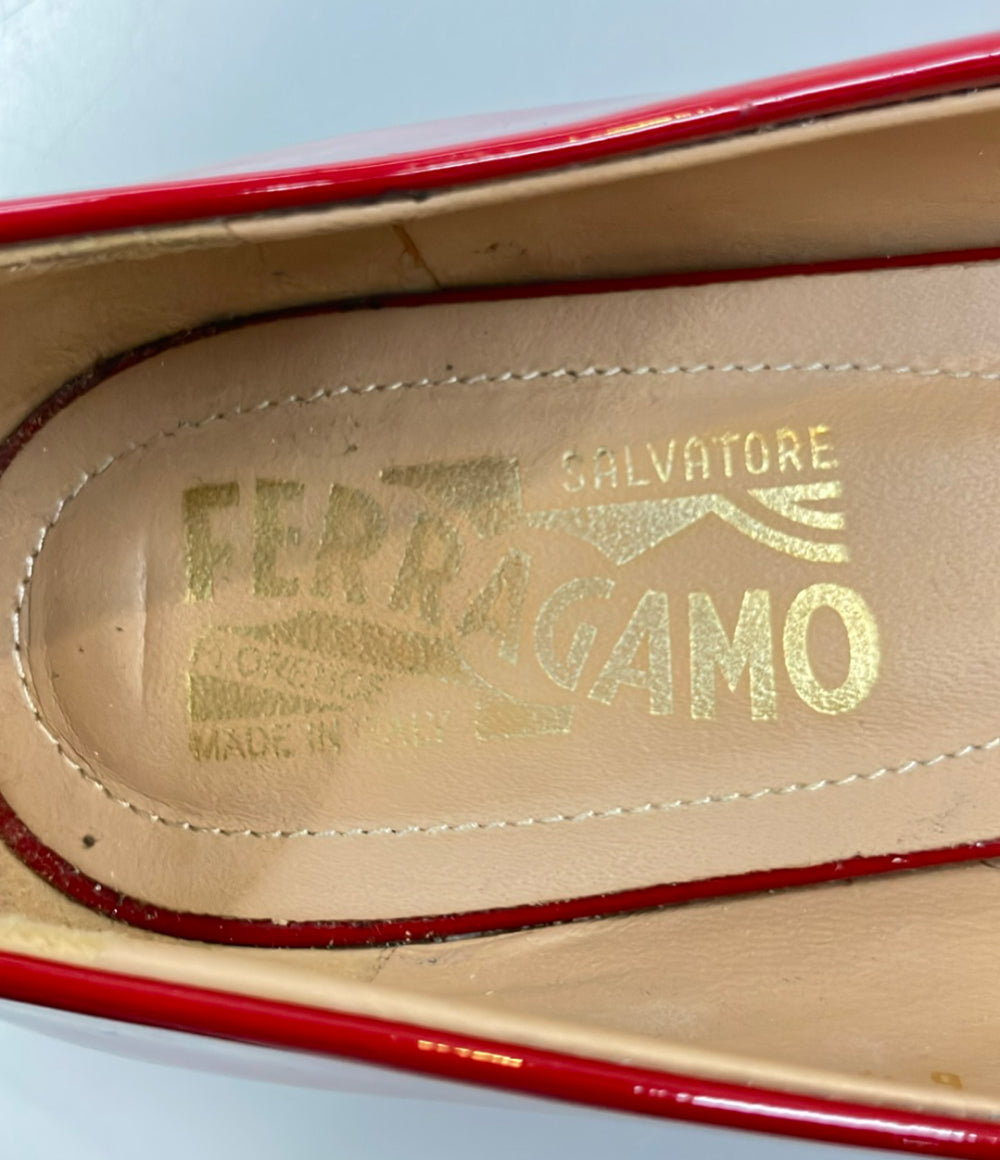 Salvatore Ferragamo パンプス ヴァラ レディース SIZE 6 1/2 サルヴァトーレフェラガモ