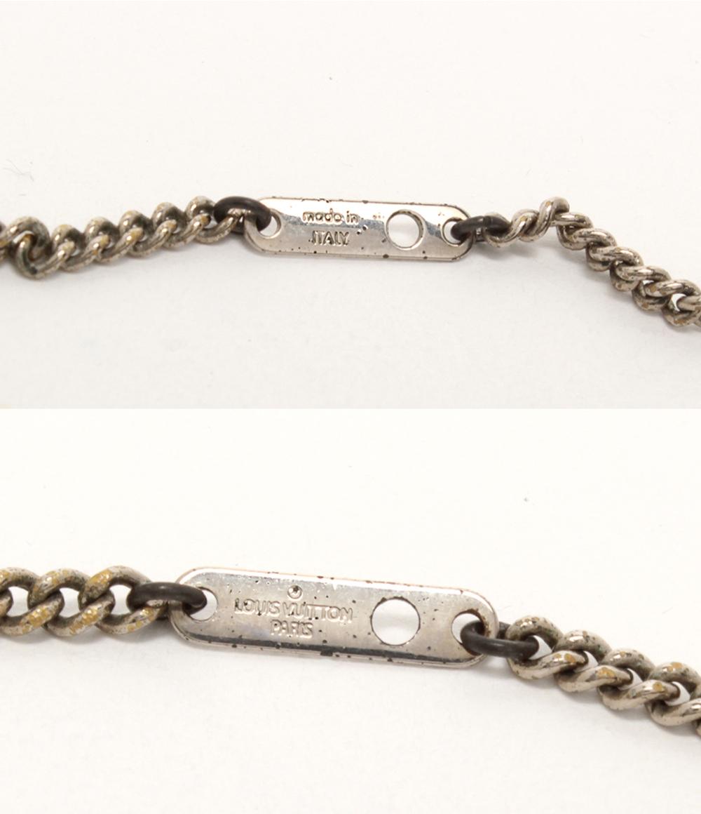 LOUIS VUITTON ネックレス コリエ プラーク モノグラムエクリプス ロケット M63640 D10129 メンズ ルイ・ヴィトン