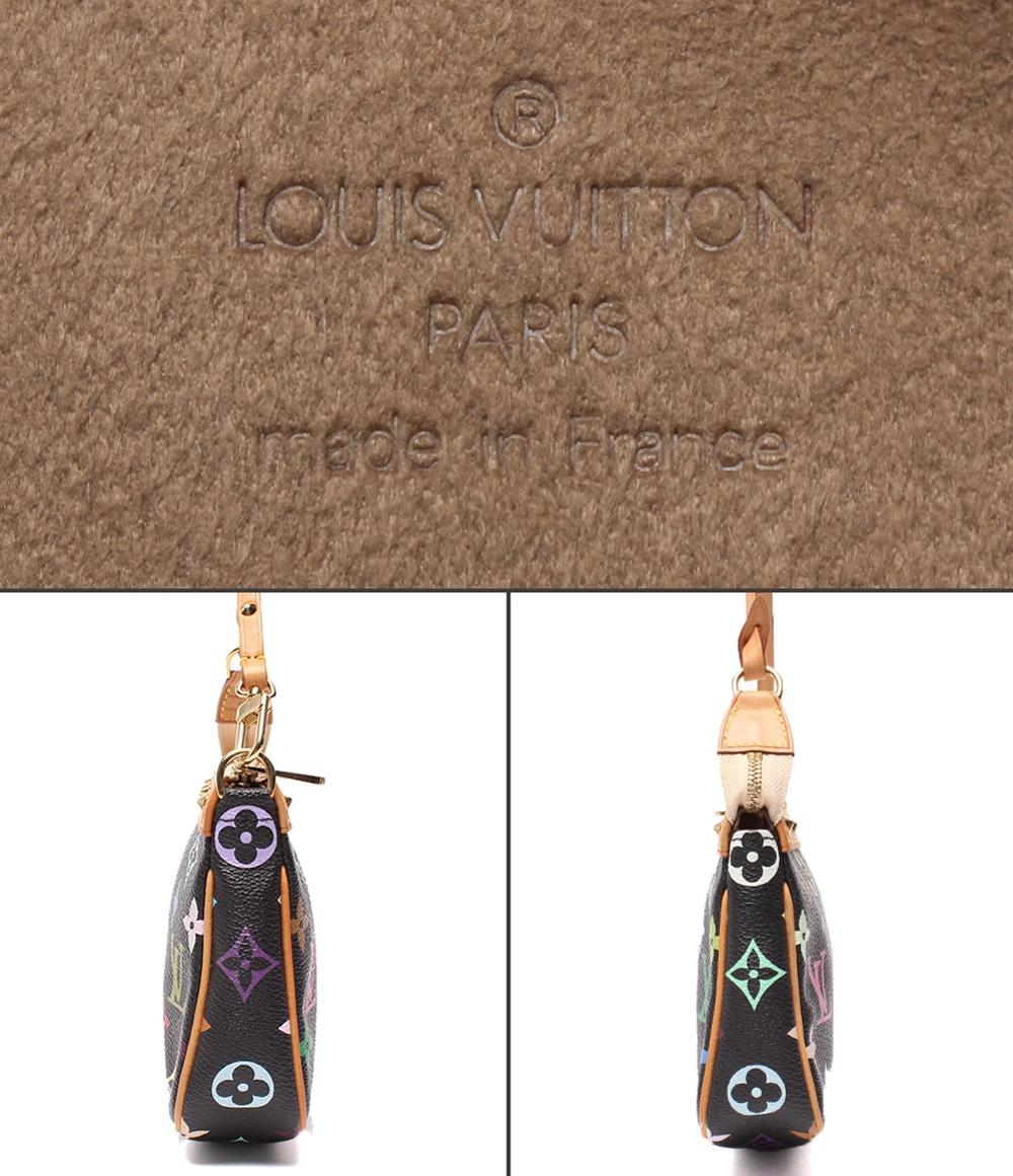 ルイ・ヴィトン アクセサリーポーチ ハンドバッグ ショルダーバッグ 肩掛け スタッズ 村上 隆 ポシェット アクセソワール マルチカラー M92648
