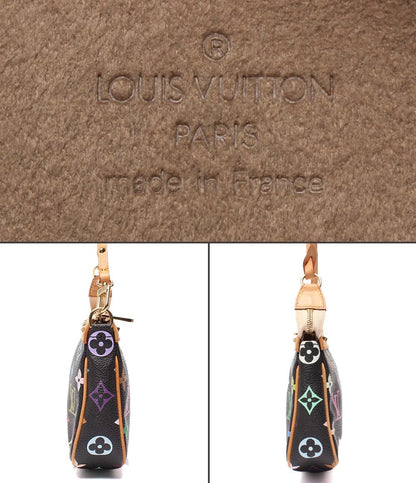 ルイ・ヴィトン アクセサリーポーチ ハンドバッグ ショルダーバッグ 肩掛け スタッズ 村上 隆 ポシェット アクセソワール マルチカラー M92648