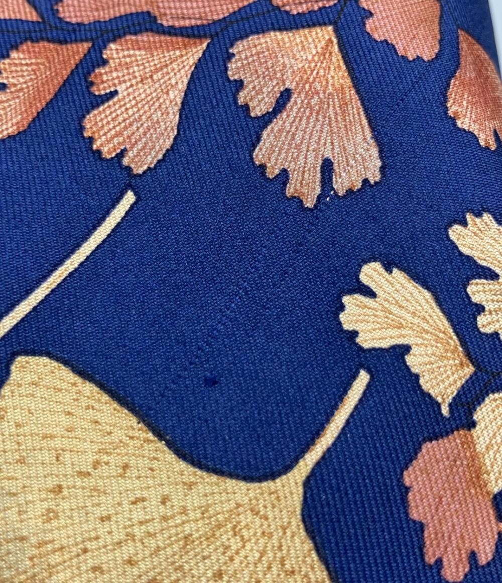 GUCCI スカーフ シルク100% 落ち葉 レディース グッチ