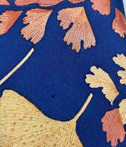 GUCCI スカーフ シルク100% 落ち葉 レディース グッチ