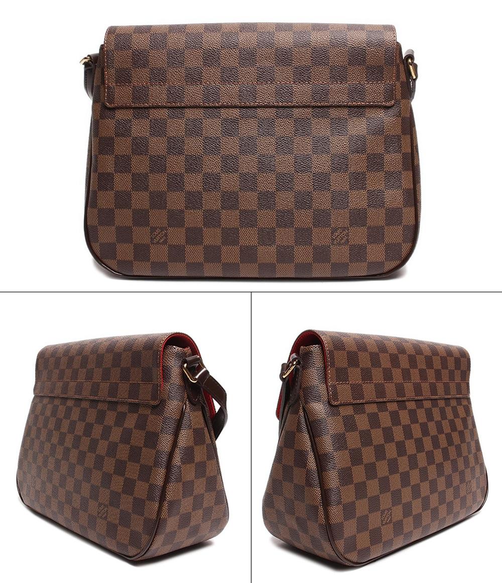 ルイ・ヴィトン ショルダーバッグ ゴールド金具 ブザス･ローズベリー ダミエ エヌベ N41178 廃番 レディース LOUIS VUITTON