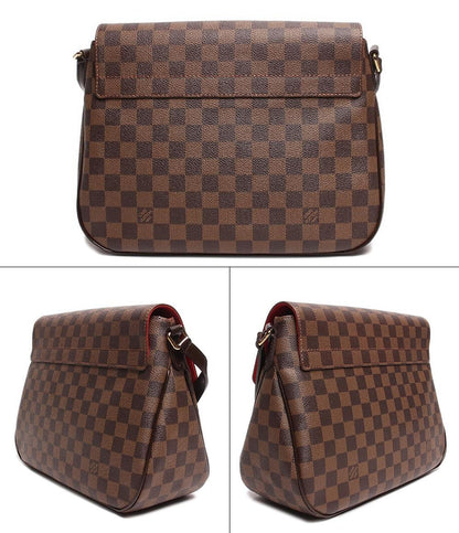 ルイ・ヴィトン ショルダーバッグ ゴールド金具 ブザス･ローズベリー ダミエ エヌベ N41178 廃番 レディース LOUIS VUITTON