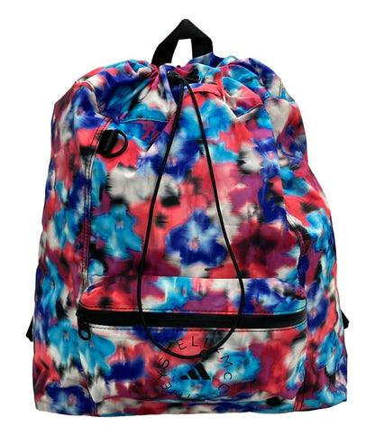 美品 ステラマッカートニー アディダス リュック ジムサック 花柄 レディース STELLA McCARTNEY adidas
