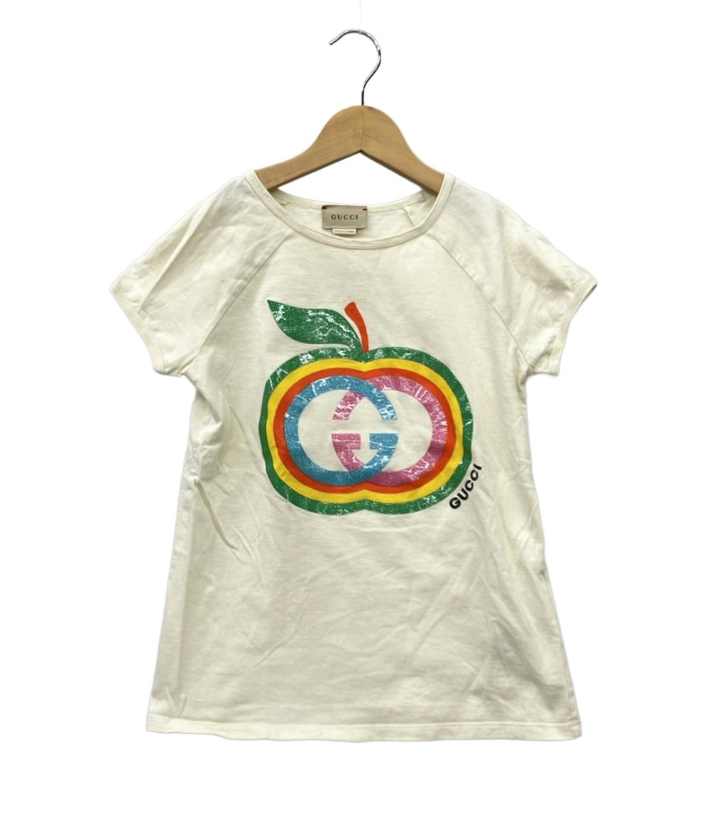 GUCCI 半袖Tシャツ アップルロゴ 554860 キッズ SIZE 10 (140) グッチ