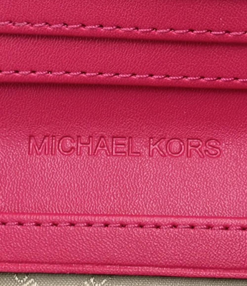 美品 MICHAEL KORS 二つ折り財布 レディース マイケルコース
