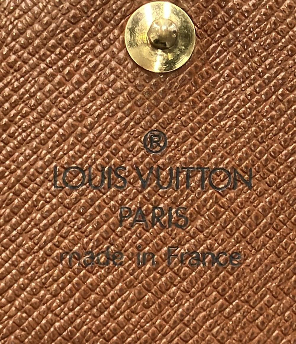 LOUIS VUITTON 二つ折り財布 ポルトモネ ビエ トレゾール モノグラム M61730 レディース ルイ・ヴィトン