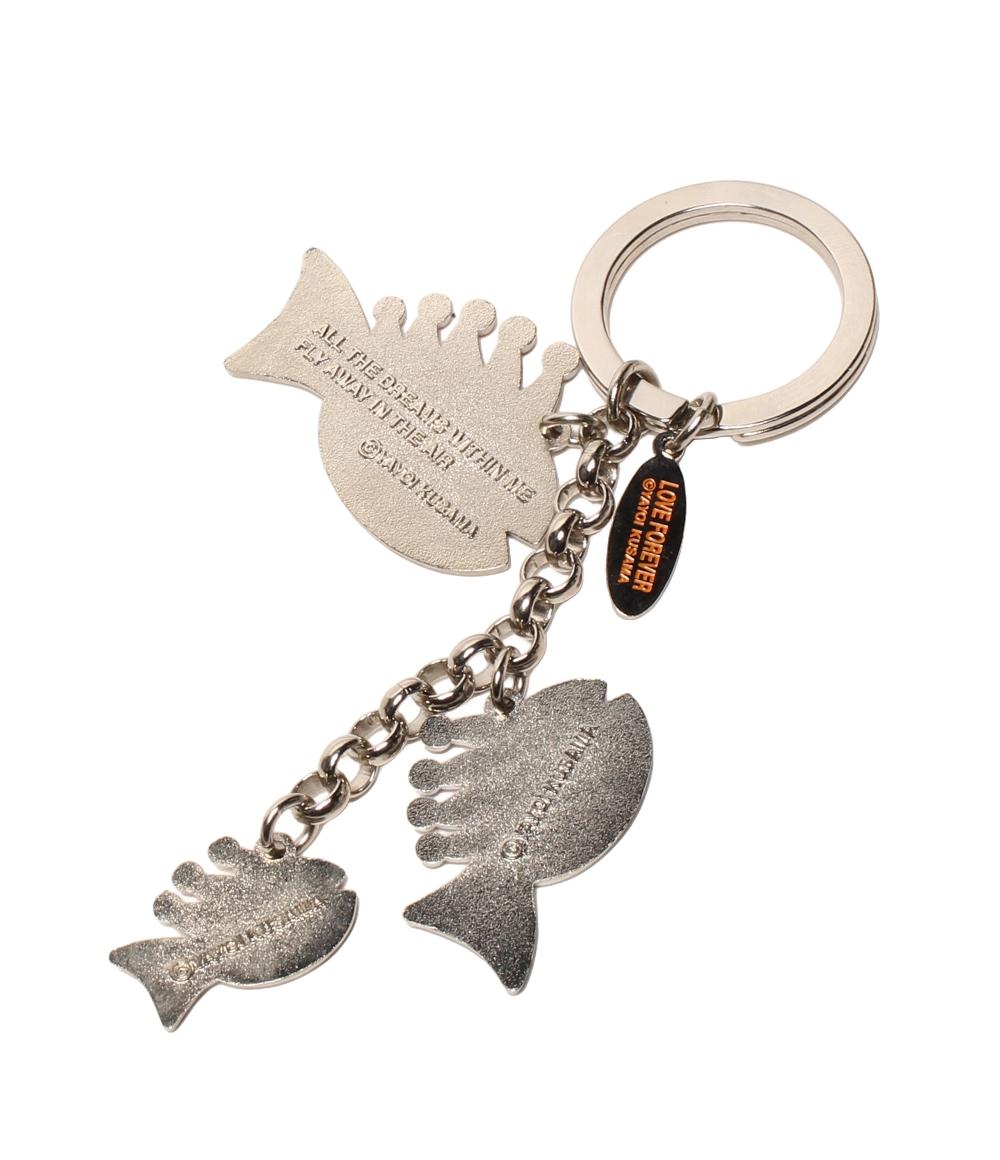 草間彌生 キーホルダー LOVE FOREVER レディース メンズ クサマヤヨイ