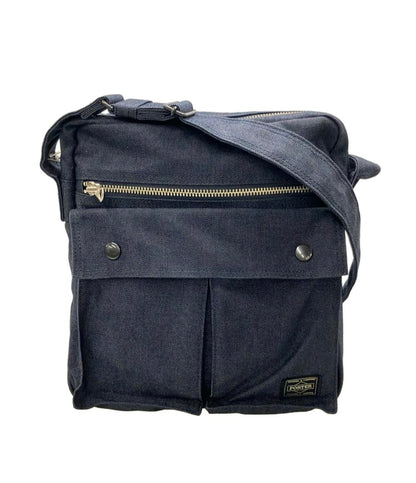美品 PORTER ショルダーバッグ 斜め掛け スモーキー メンズ ポーター
