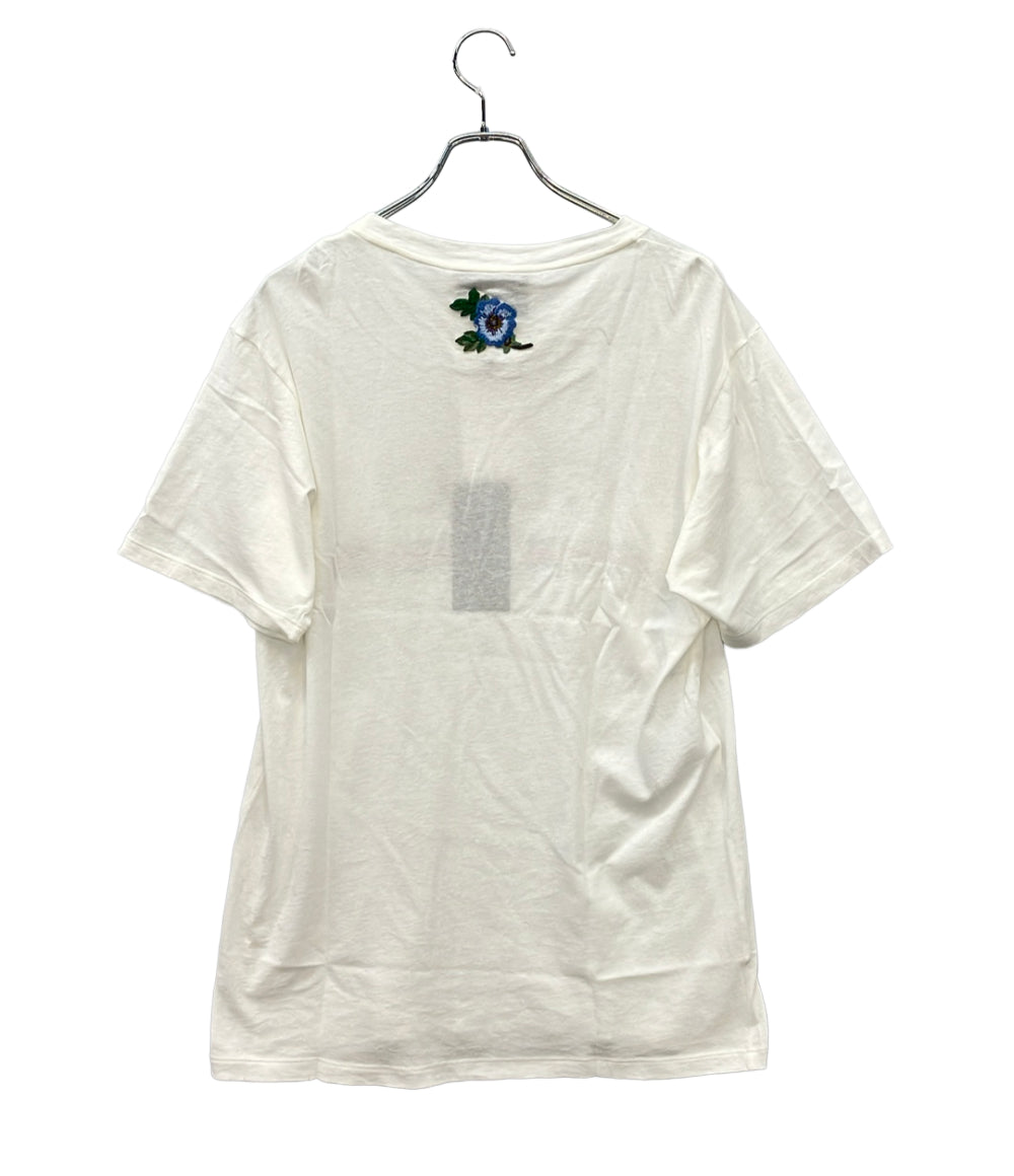 訳あり GUCCI ロゴプリント半袖Tシャツ 457095 メンズ レディース SIZE S グッチ