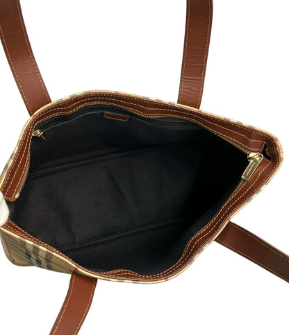 バーバリーロンドン トートバッグ ノバチェック柄 ホースマーク レディース BURBERRY LONDON