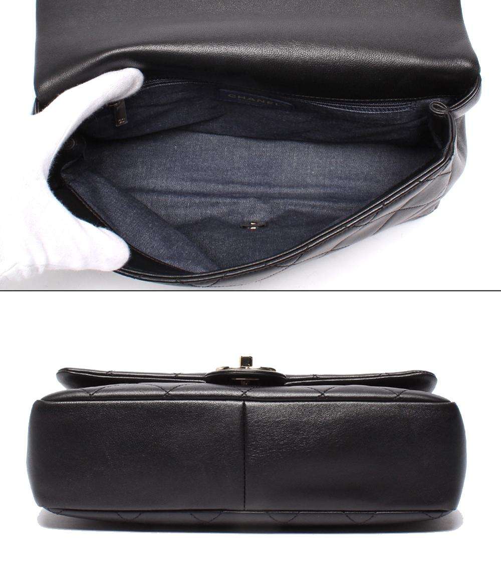 美品 CHANEL 2way チェーンショルダーバッグ マトラッセ ラムスキン ゴールド金具 29番台 AS1353 レディース シャネル