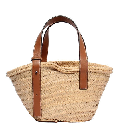 美品 LOEWE ハンドバッグ カゴバッグ バスケットバッグ スモール 412111 レディース ロエベ