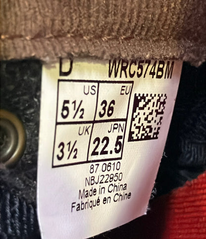 訳あり NEW BALANCE ハイカットスニーカー WRC574BM レディース SIZE 22.5 ニューバランス