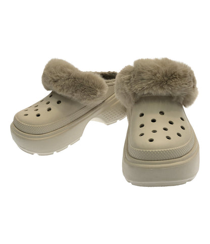 クロックス  厚底ファーサンダル      レディース SIZE M5 (M) crocs