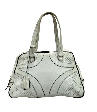 PRADA ハンドバッグ ボウリングバッグ レザー レディース プラダ