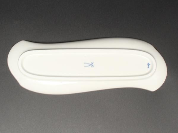 美品 ミントン オーバルプレート プラター 皿 25cm 波の戯れ Minton