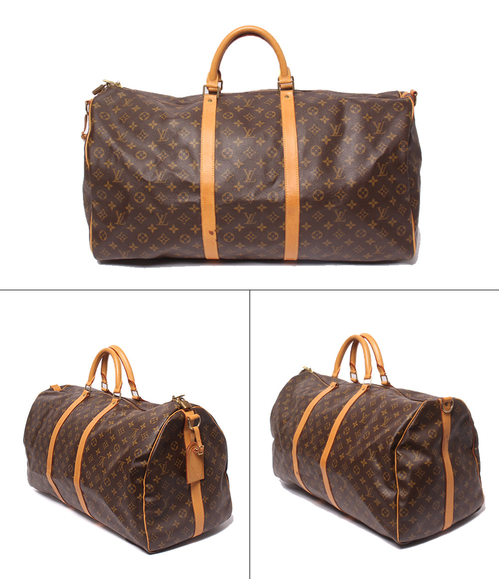 LOUIS VUITTON 2WAY ボストンバッグ ショルダーバッグ 肩掛け 斜め掛け キーポル バンドリエール 60 モノグラム M41412 レディース メンズ