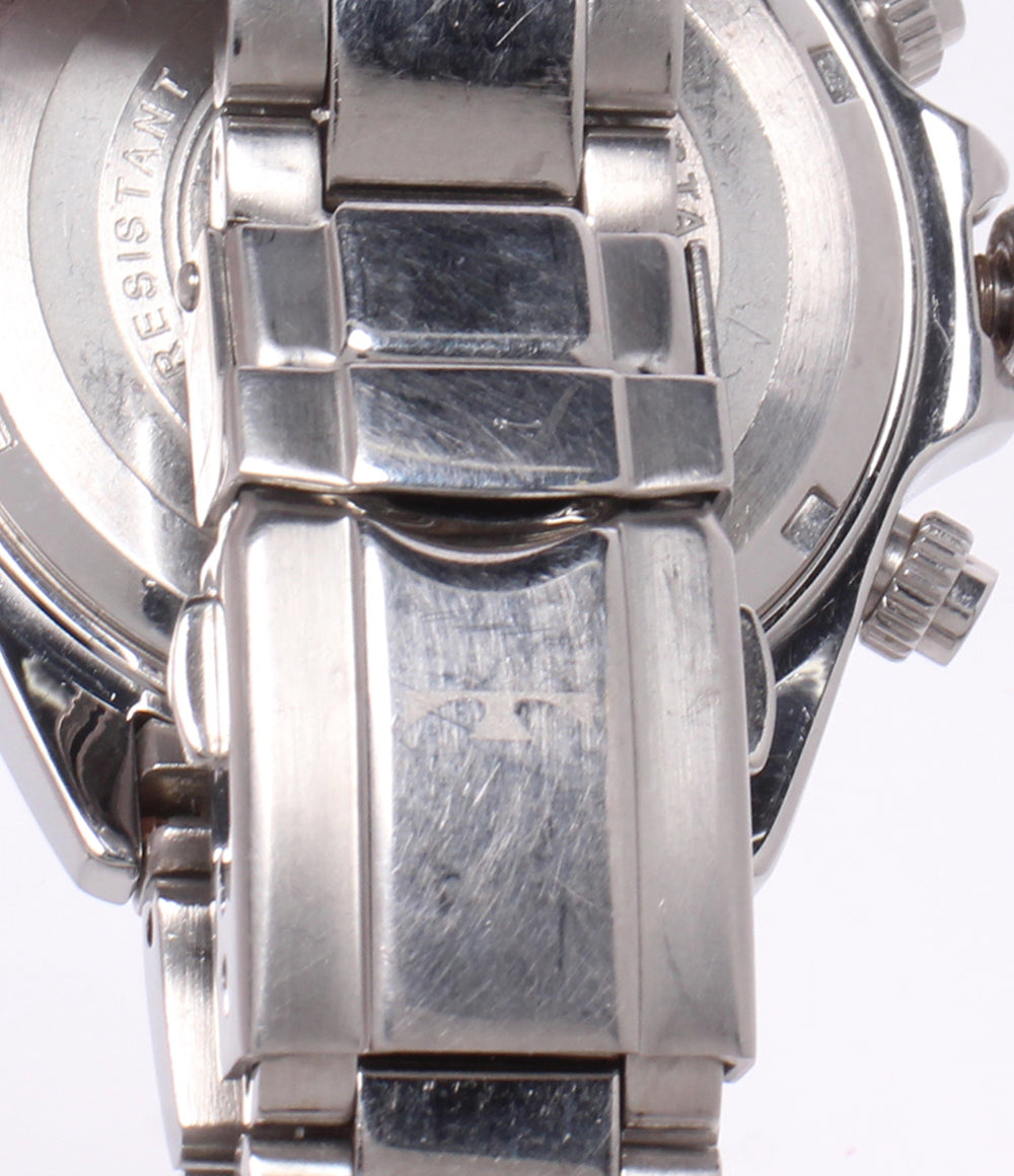 TECHNOS 腕時計 クオーツ ブルー メンズ テクノス