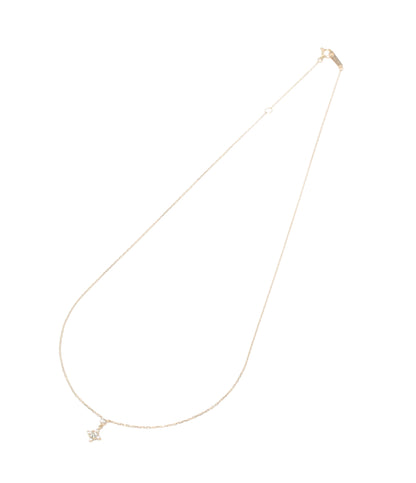 美品 canal4℃ ネックレス K10 ブルートパーズ レディース カナルヨンドシー